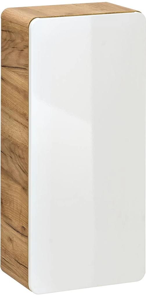 Comad Aruba White dulap 35x22x75 cm agățat lateral alb ARUBAWHITE830FSC