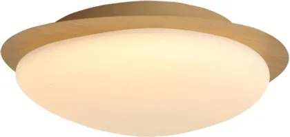 Brilagi - Plafonieră LED VISBY WOOD LED/18W/230V Ø38 cm maro