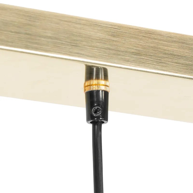 Lampă modernă suspendată din alamă cu 5 lumini - Jeana