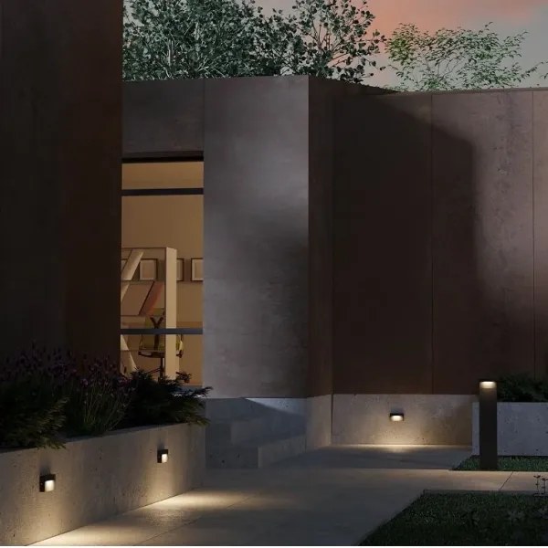 Aplică LED de exterior POLIFEMO LED/8W/230V IP65 antracit Redo 90426