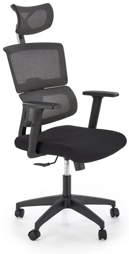 Scaun de birou Pablo gri/negru H127 cm