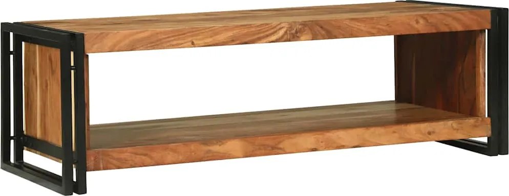 vidaXL Masă de cafea Maro 120 x 50 x 38 cm Lemn Solid de Acacia