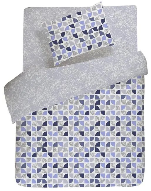 Lenjerie de pat din bumbac mov SINEU Dimensiune lenjerie de pat: 70 x 90 cm | 140 x 200 cm