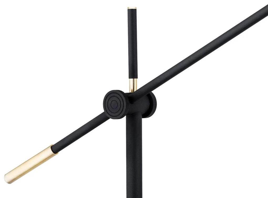 Lampadar / Lampa de podea reglabila design modern DETROIT negru