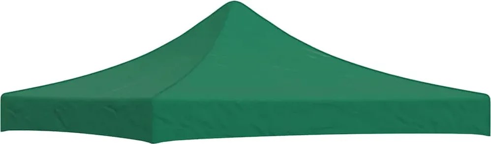 vidaXL Acoperiș pentru cort de petrecere, verde, 3 x 3 m, 270 g/m²