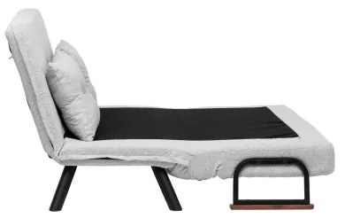 Canapea extensibilă QIRA, 2 locuri, gri