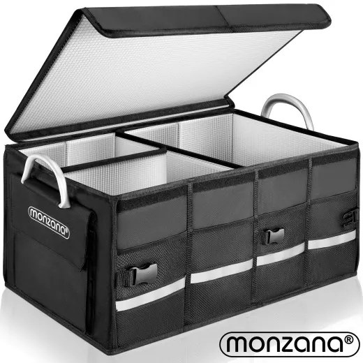 Deuba Organizator valiza neagra - 60x35x30cm