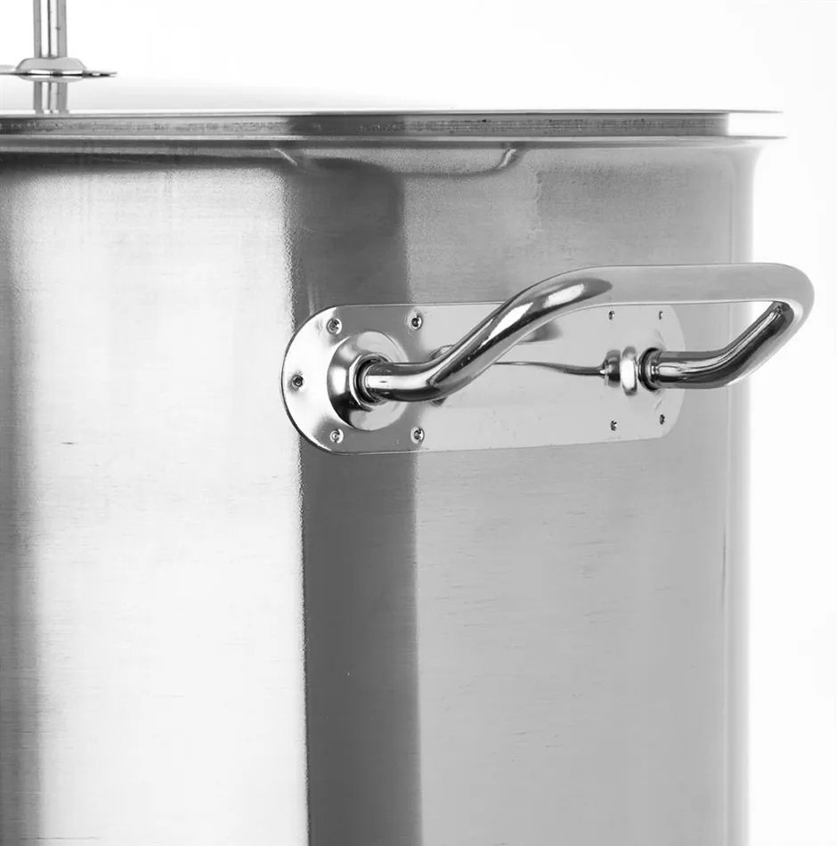 Oală inox Orion Stock, cu capac, 22 l, 22 l