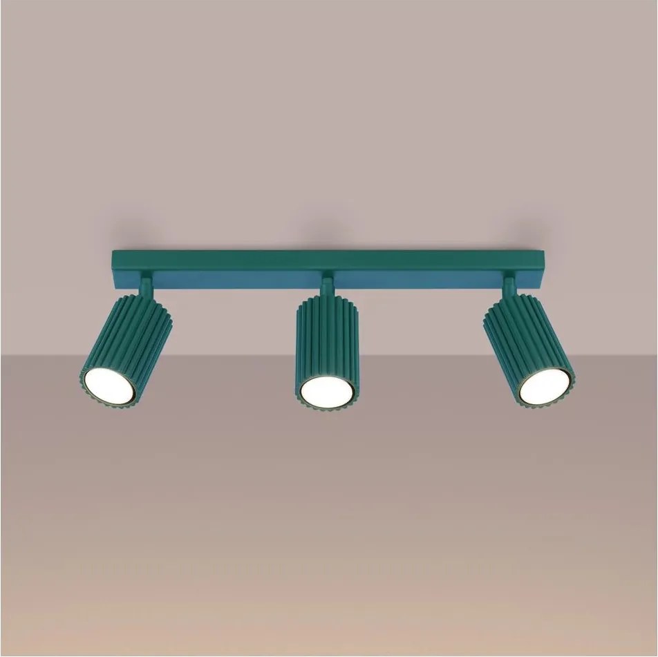 Brilagi - Spot CRESTO 3xGU10/10W/230V turcoaz