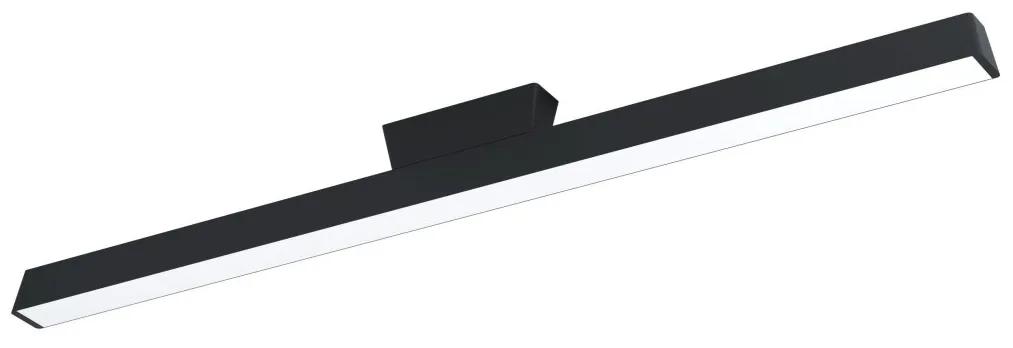 Plafoniera LED RGB inteligenta, design modern Simolaris-z negru