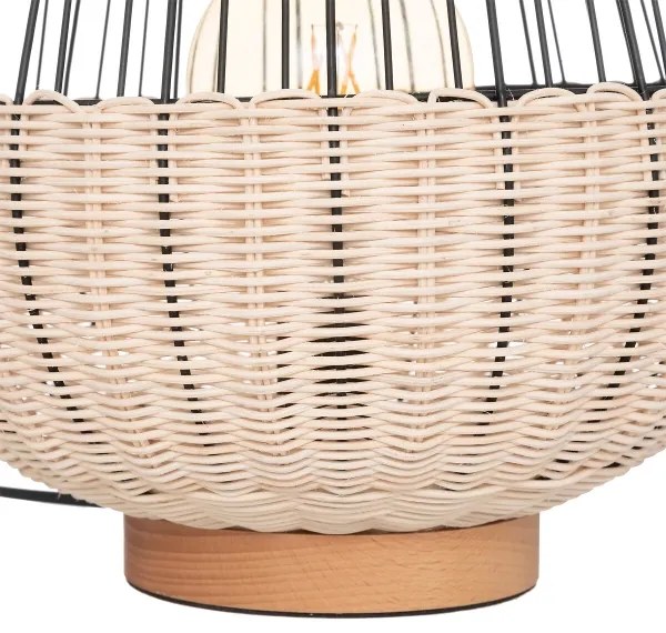 Lampă de masă Atmosphera ANEA 1xE27/40W/230V ratan