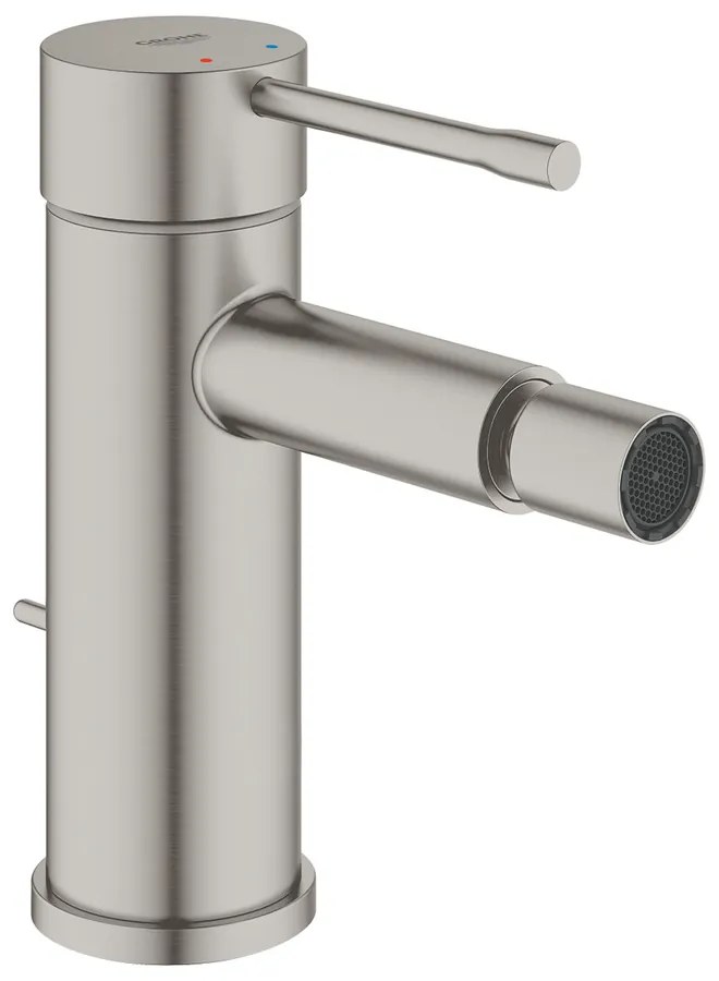 Baterie bideu Grohe Essence monocomanda crom periat Supersteel