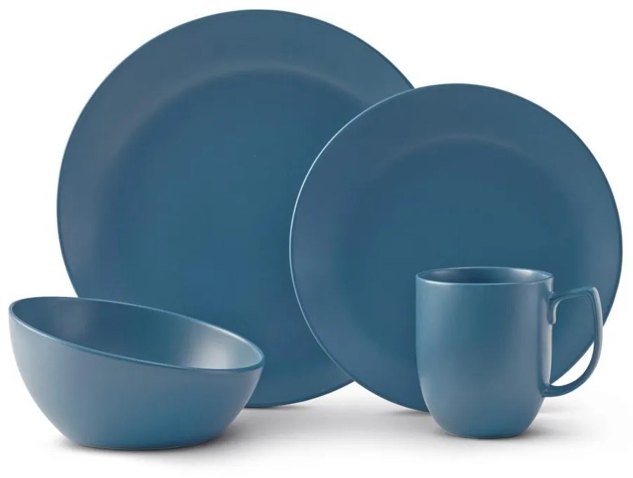 Set vase de ceramică Orbit - Aurora Blue, 4 buc - Nambé