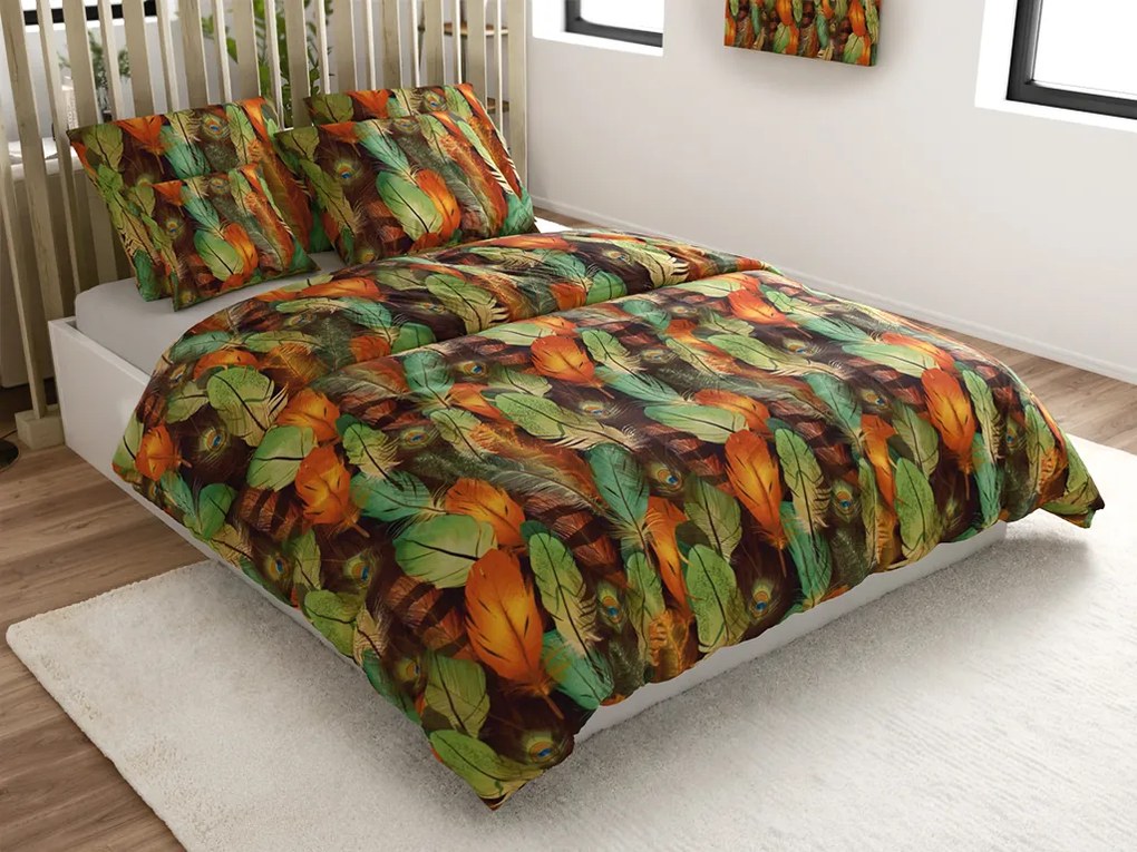 Lenjerie de pat din microfibra TIZNIT colorata Dimensiune lenjerie de pat: 70 x 80 cm | 160 x 200 cm