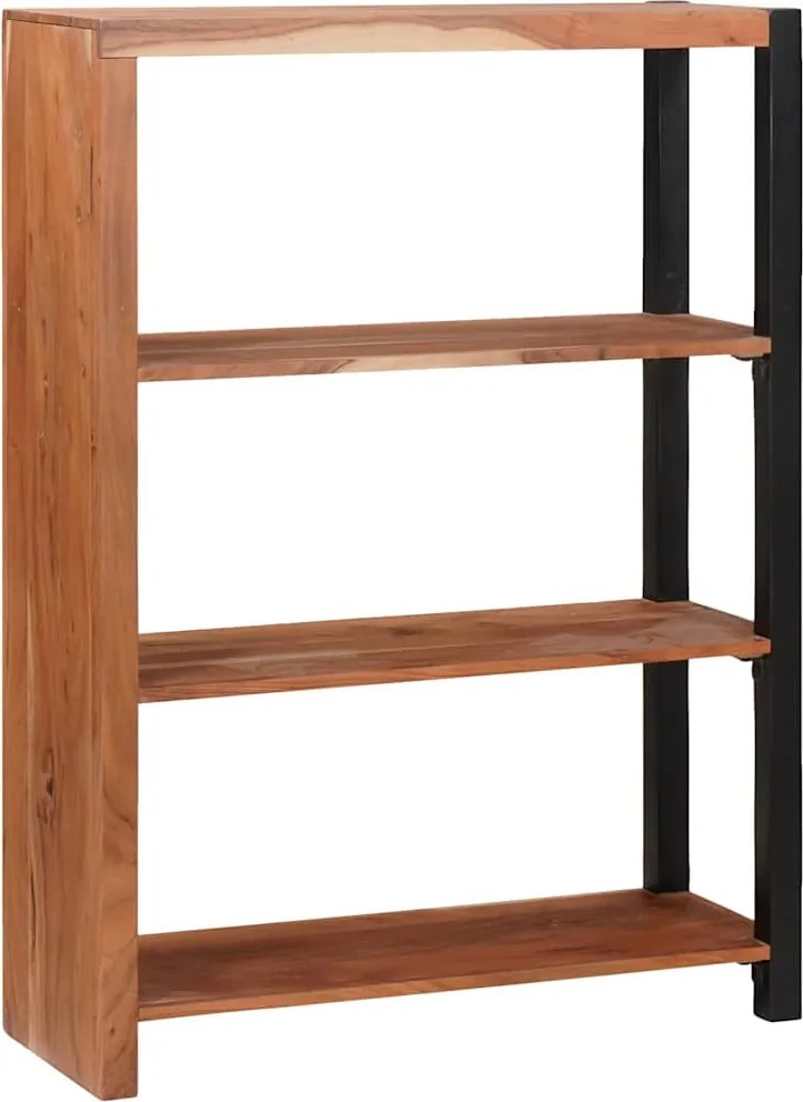 vidaXL Raft pentru cărți Maro 80 x 30 x 110 cm Lemn Solid de Acacia