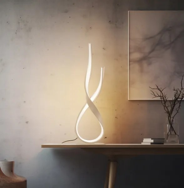 Lampă de birou LED RIBBON LED/21W/230V bej