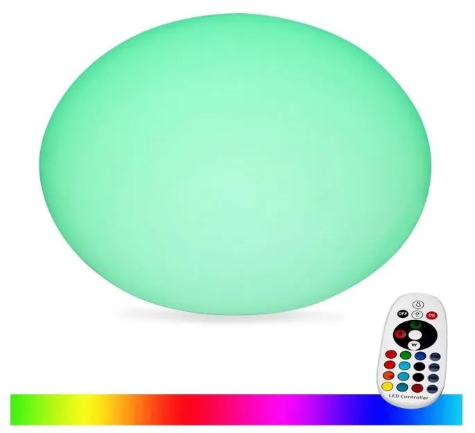 Lampă LED RGB reglabilă exterior, 1W, 5V, 1000 mAh, 20 cm, IP67 + DO