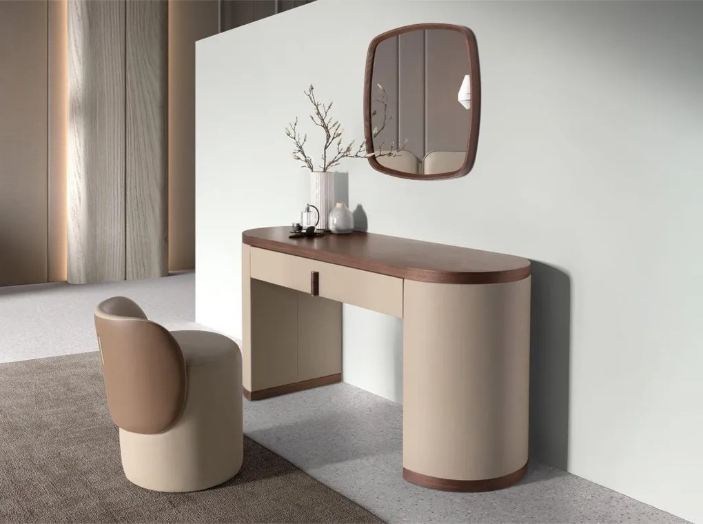 Taburete modern LUX piele sintetica Mink si Maro