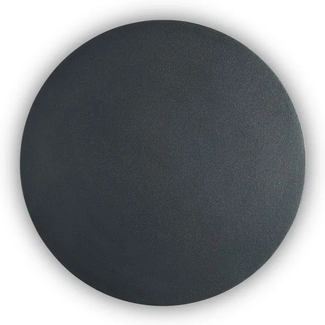 Aplica cu lumina ambientala LED COVER AP D20 ROUND NERO 195759 IDL