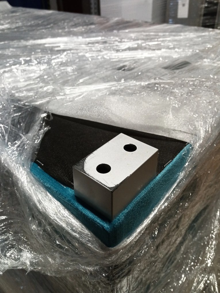 OFERTA Canapea de colt extensibila albastra ZENOVA 220x140 cm, reversibila clasa a II-a