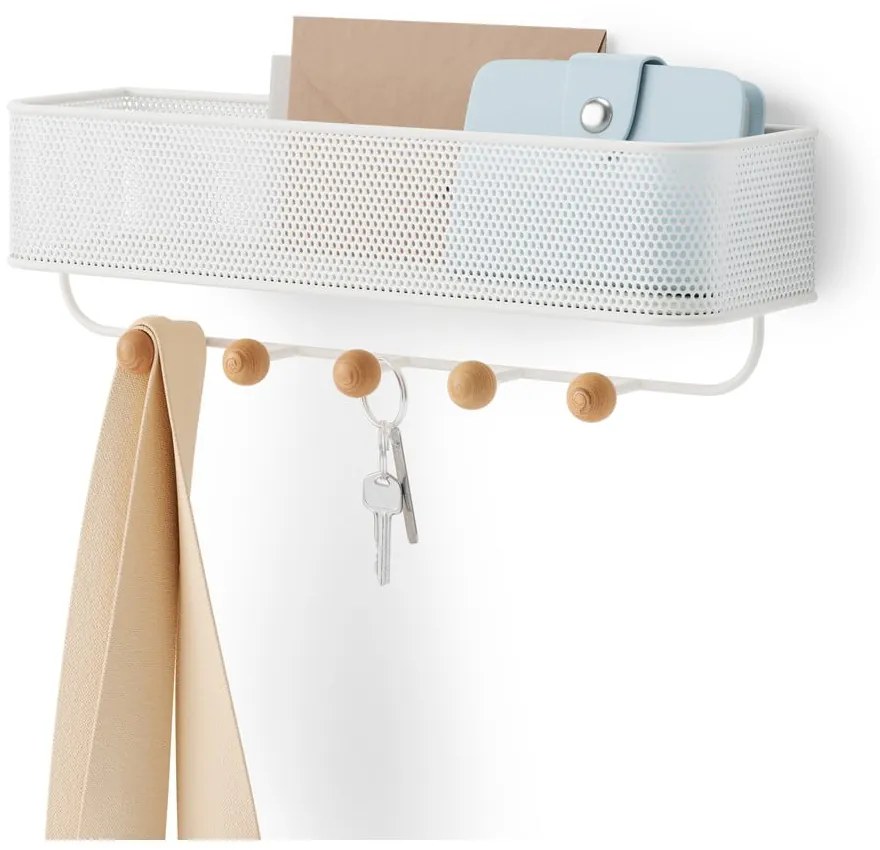 Cuier pentru chei de montat pe perete din metal Estique – Umbra