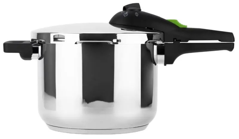 Resigilat: Set 2 oale sub presiune Fagor Rapid Xpress, 4+6 l, 2 nivele 60/100 kPa, 5 sisteme de siguranta, Otel 18/10, Argintiu