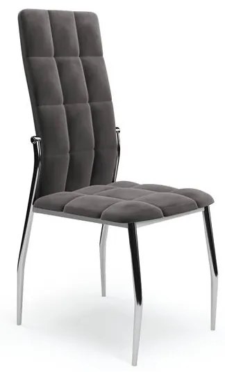 Set 6 scaune K416 velvet gri