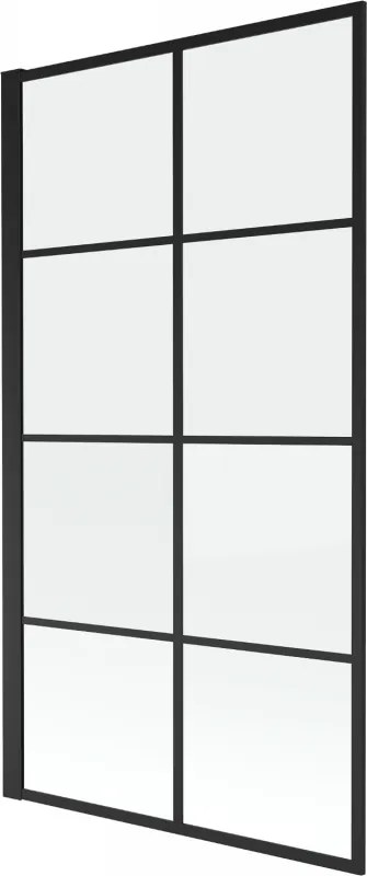 Mexen Alex paravan cadă cu 1 panou 70 x 140 cm, model negru fix - 893-070-000-70-77