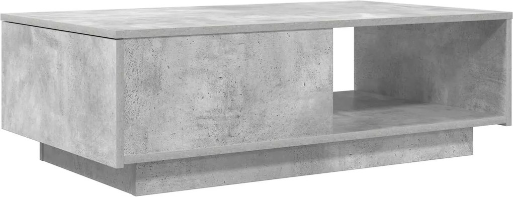 vidaXL Masă de cafea Gri din beton 95 x 55 x 31 cm Lemn compozit