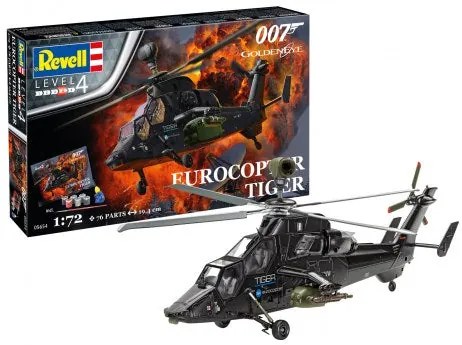 SET MACHETA JAMES BOND "EUROCOPTER TIGER" - REVELL (RV05654)
