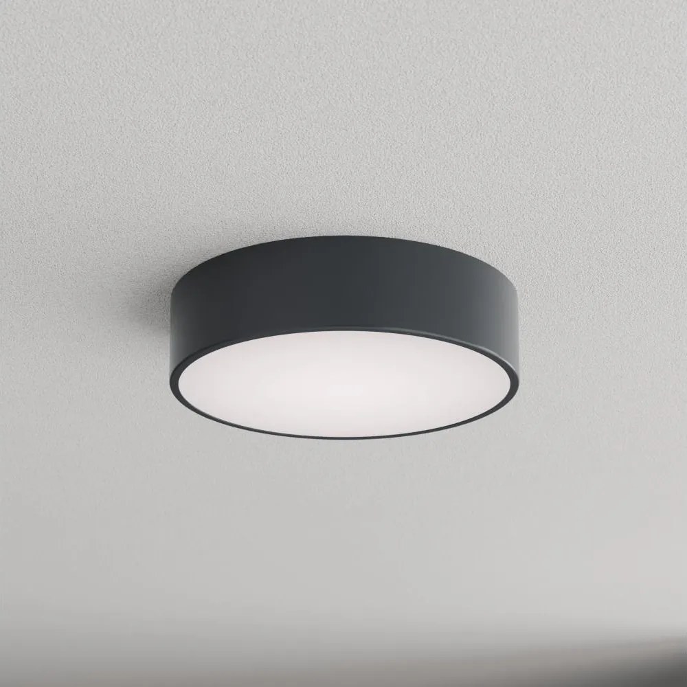 Brilagi - Lampă de tavan pentru baie CLARE cu senzor, 2xE27/24W/230V, Ø 30 cm, antracit, IP54
