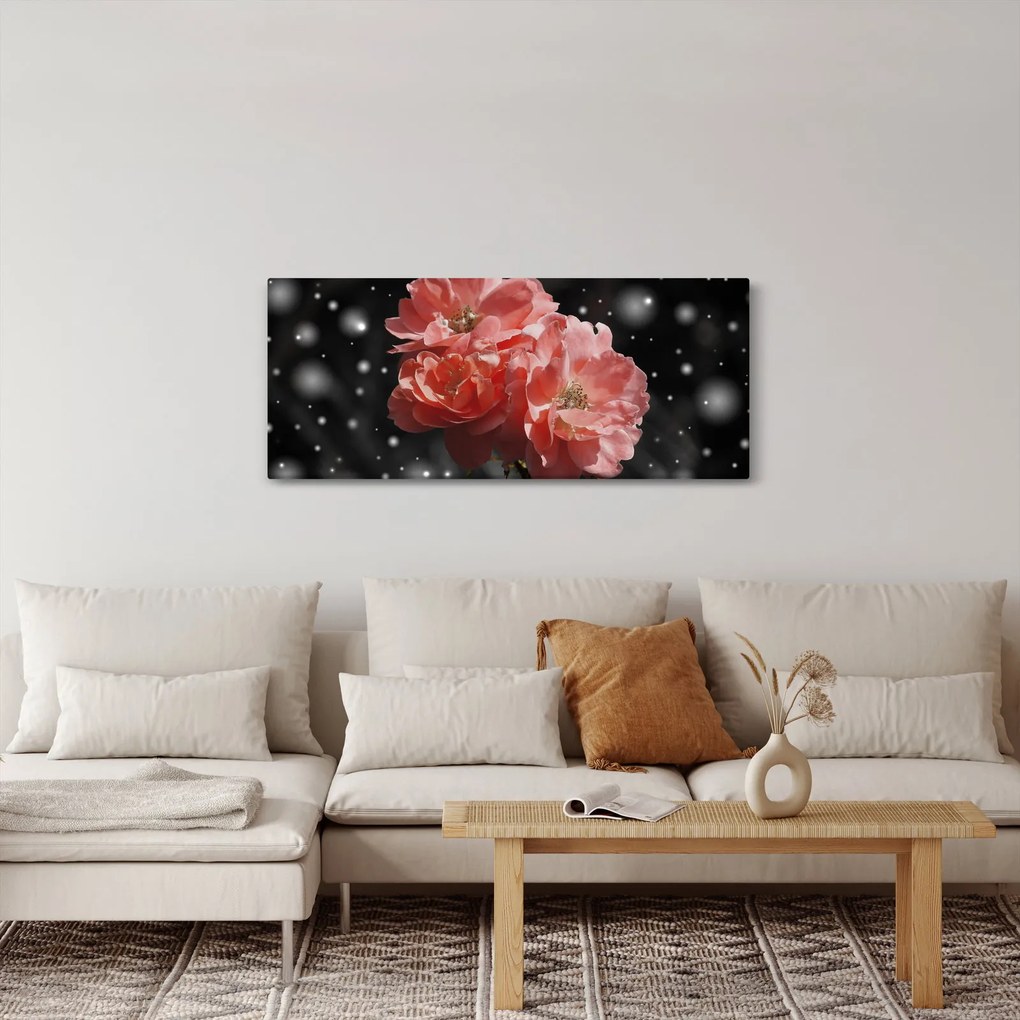 Tabloucu floare roz (120x50 cm)