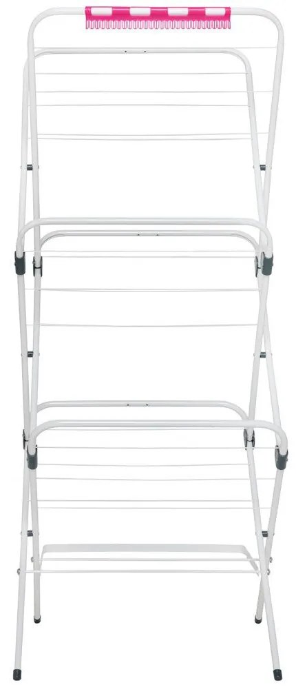 Uscator de rufe 54x62x145cm, alb, Velkea V200
