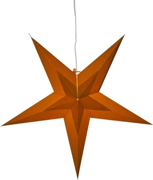 Decorațiune luminoasă pentru Crăciun Star Trading Diva, portocaliu, ø 60 cm