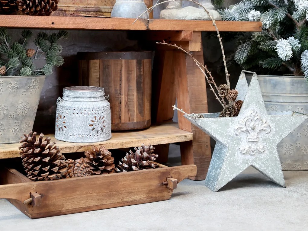 Tava de decor, din lemn reciclat, colectia Grimaud