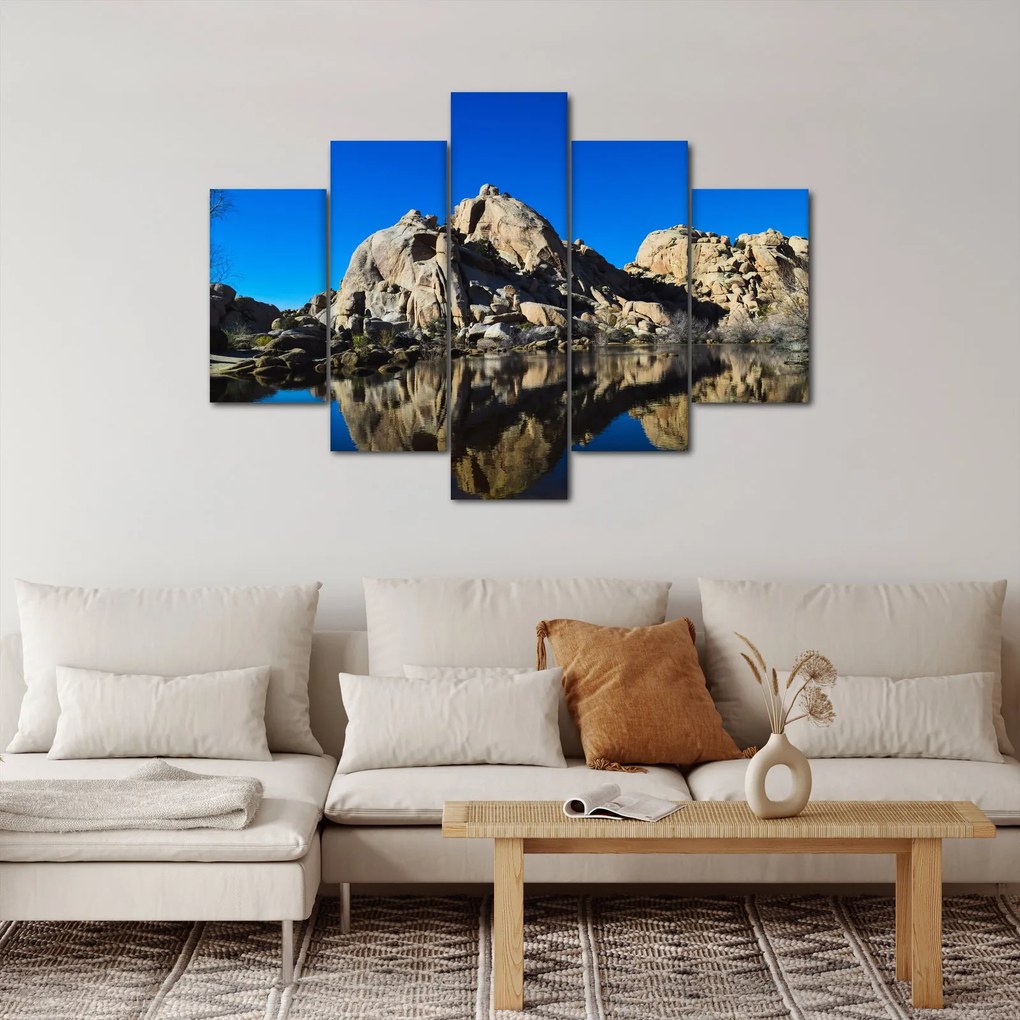 Tablou oglinzirea pietrelor (150x105 cm)