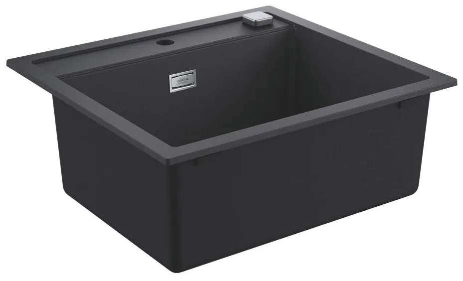 GROHE 31651AP0 - Chiuvetă de bucătărie K700, 560 × 510 mm, granit, negru