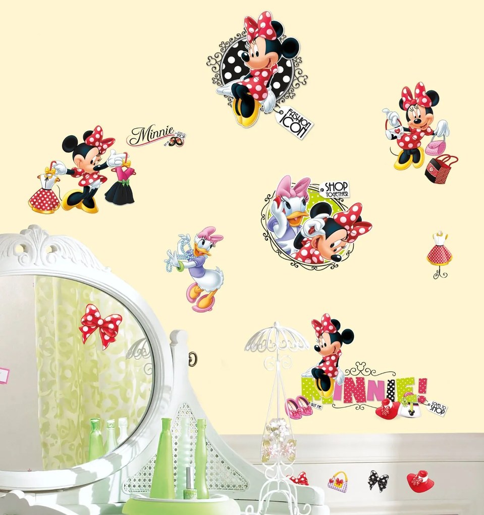 Stickere Minnie Loves - (21 buc) - Disney -  Stickere Decorative BeeStick