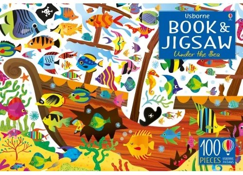 Set Puzzle si Carte - Under the Sea Usborne Books