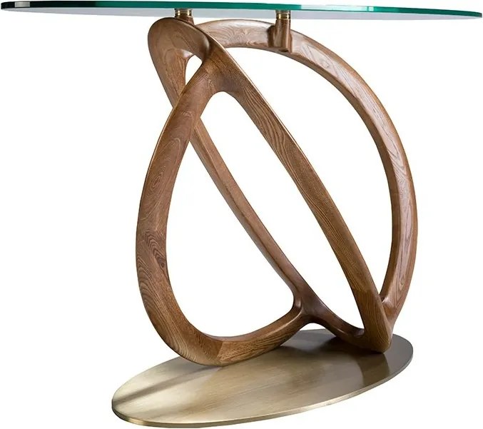 Consola ovala design modern Ovalada 125x45cm