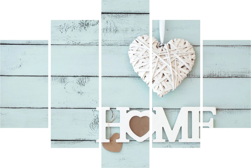 Tablou - I love home (150x105 cm)