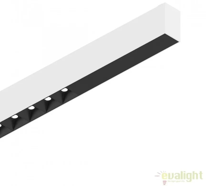 Lustra LED profesionala 30W 3000K FLUO ACCENT 1800 alba 192499