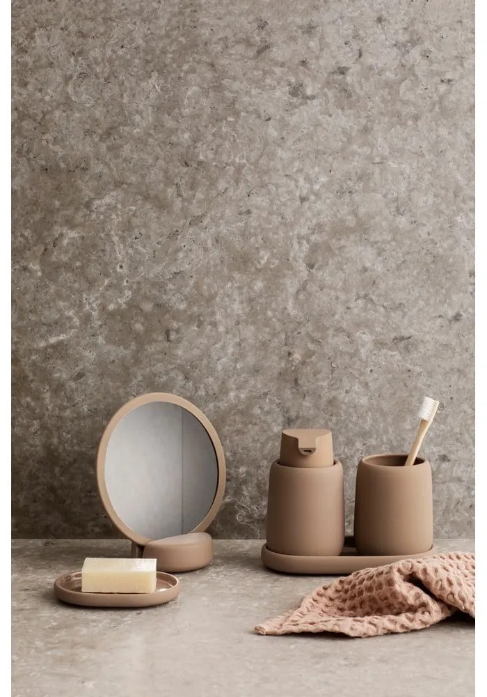 Vas pentru depozitare Blomus Sono, 300 ml, maro deschis