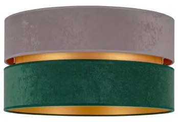 Plafonieră Duolla DUO 1xE27/15W/230V d. 40 cm gri/verde/auriu