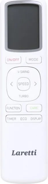 Aparat de aer condiționat cu invertor Laretti LR-09WF Gold Line, 9000 BTU, 25 m², Dezumidificare, Wi-Fi, R-32, Alb