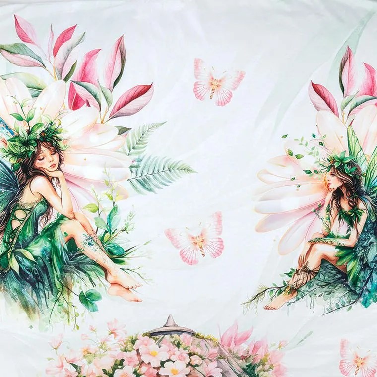 decoDoma Lenjerie de pat Dual Feel FAIRY