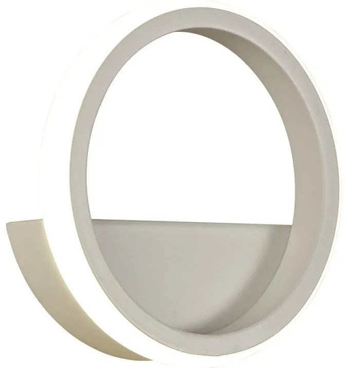 Aplica LED design modern minimalist KITESURF alba