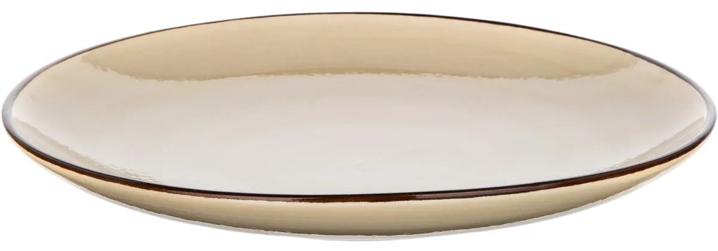 Set de 6 farfurii de desert Banquet Palas 21.5 cm,cream