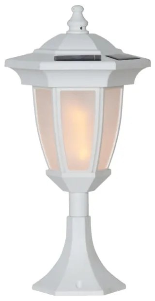 Corp de iluminat solar de exterior cu LED Star Trading Flame, alb