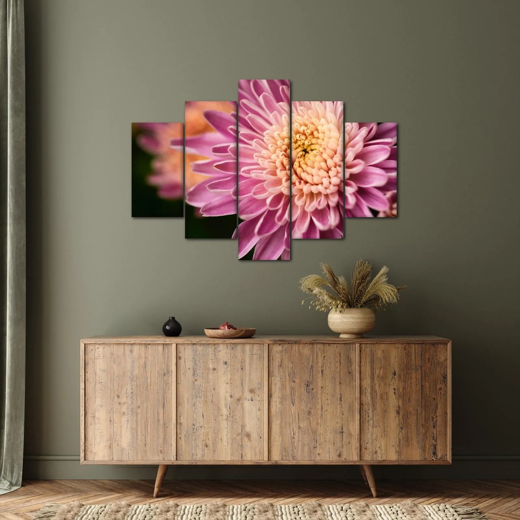 Tablou detailat cu flori (150x105 cm)